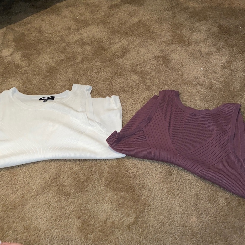 Express sweater tanks